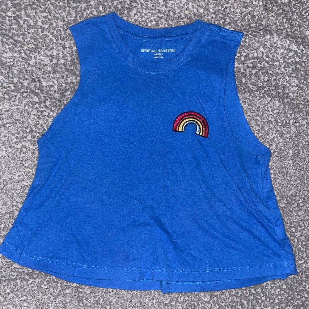 Spiritual Gangster crop tank top